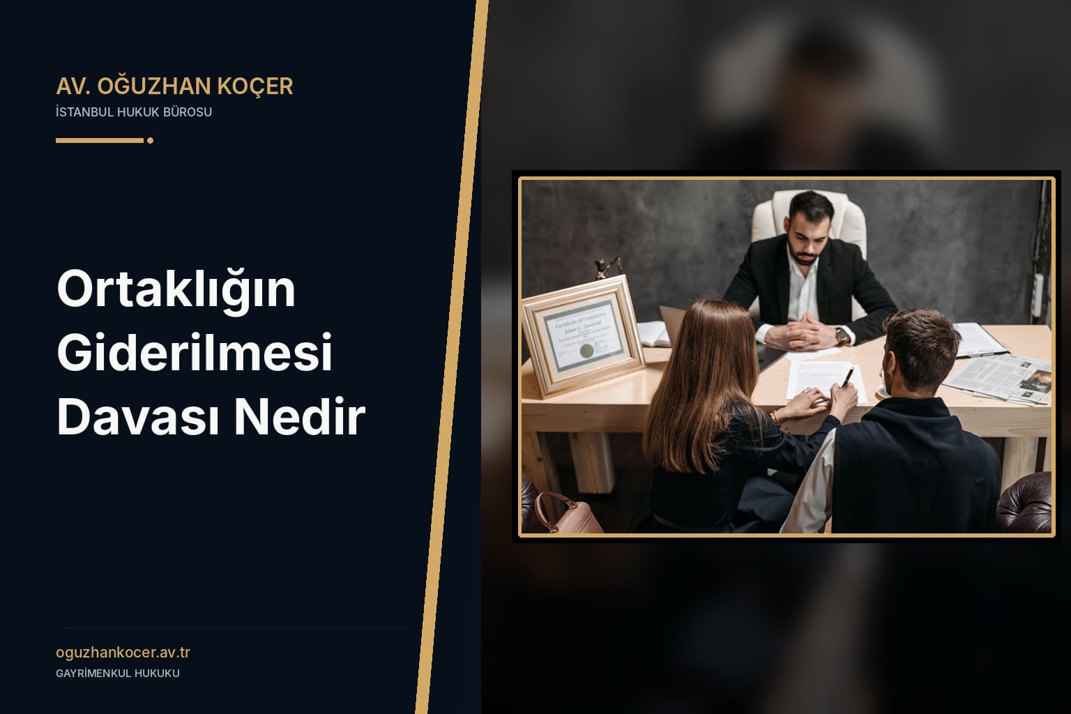 Ortaklığın giderilmesi davası nedir