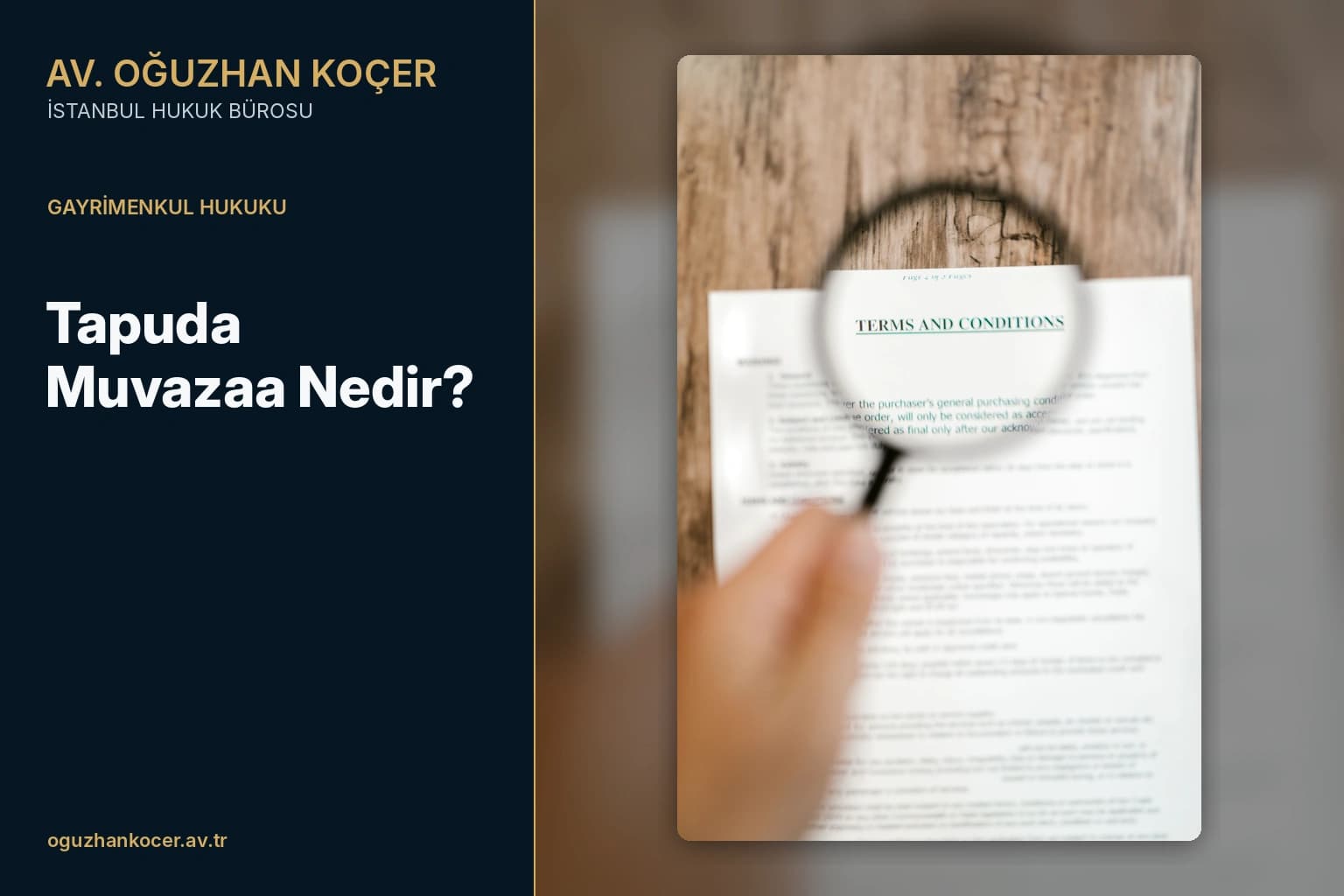 Tapuda muvazaa nedir