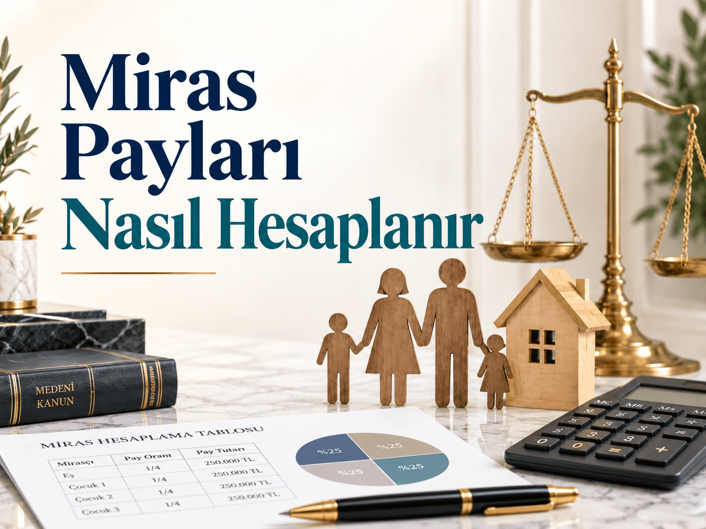 Miras payları nasıl hesaplanır