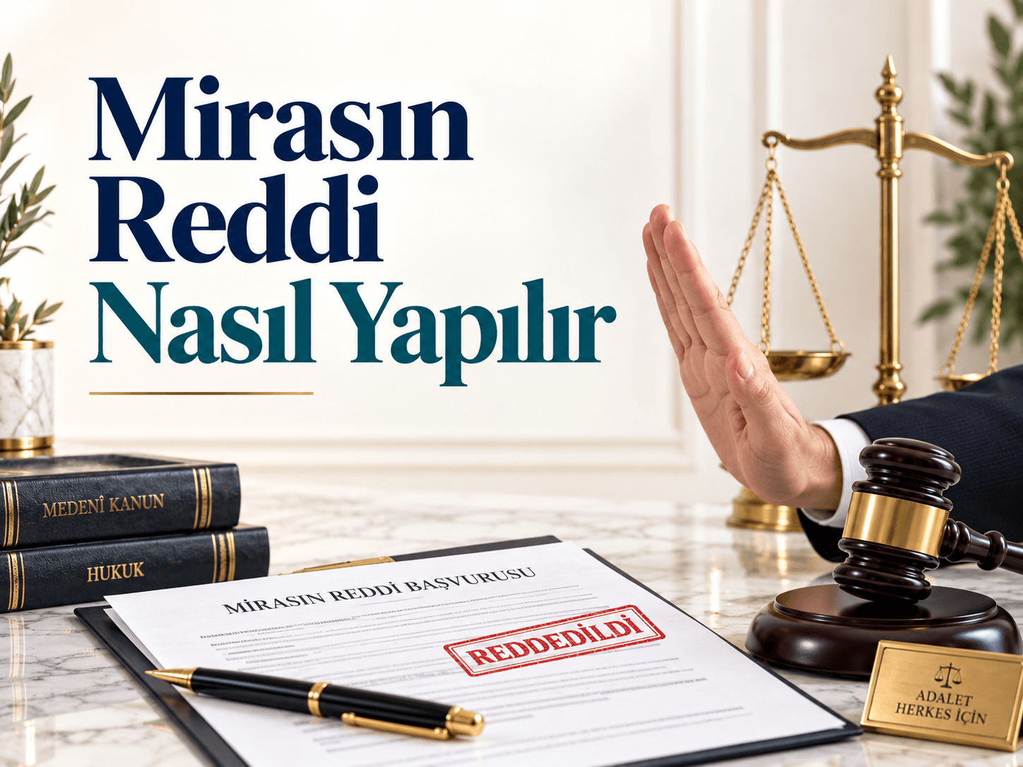 Mirasın reddi nasıl yapılır