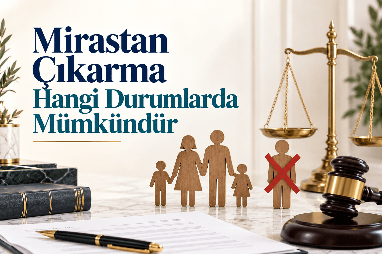 Mirastan çıkarma hangi durumlarda mümkündür