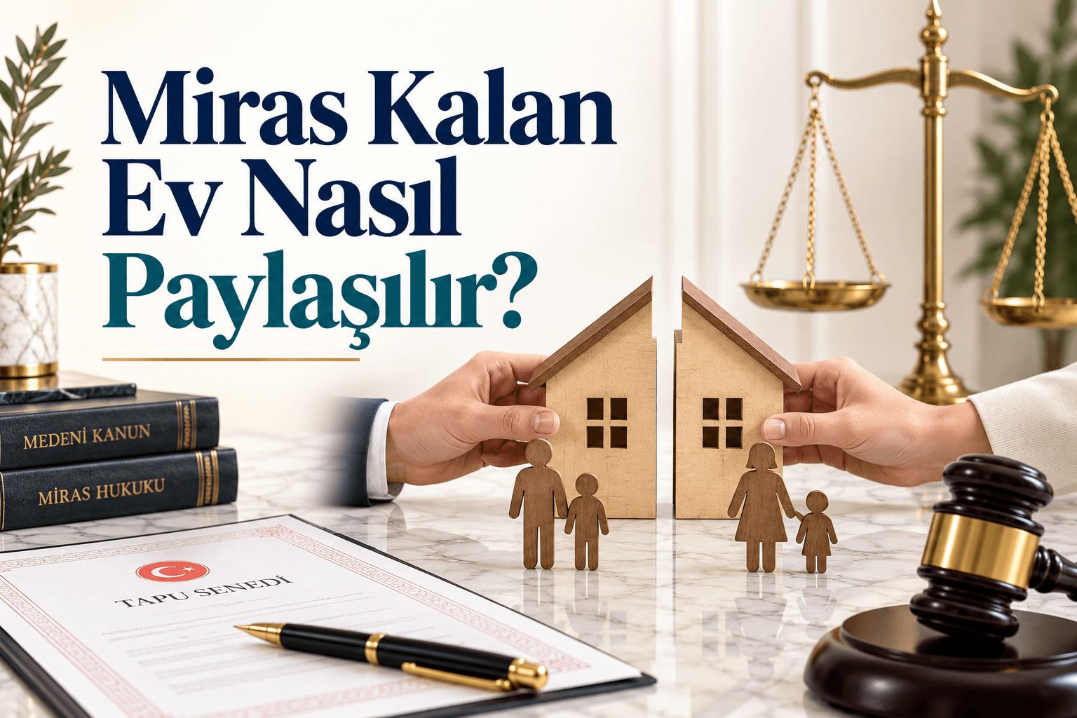 Miras kalan ev nasıl paylaşılır